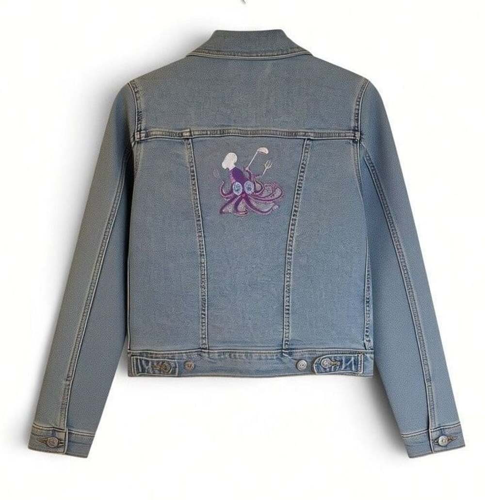 Levi's Original Trucker Jacket Size XS Embroidered
